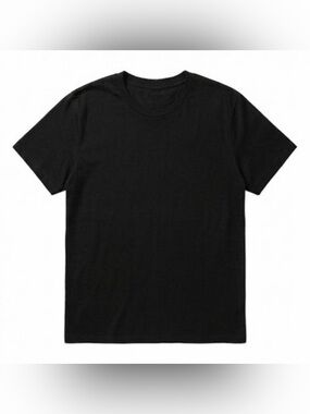 NWOT American Apparel Standard American Unisex Black T-Shirt Large